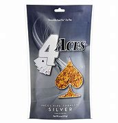 PIPE TOBACCO - 4 ACES 6OZ SILVER